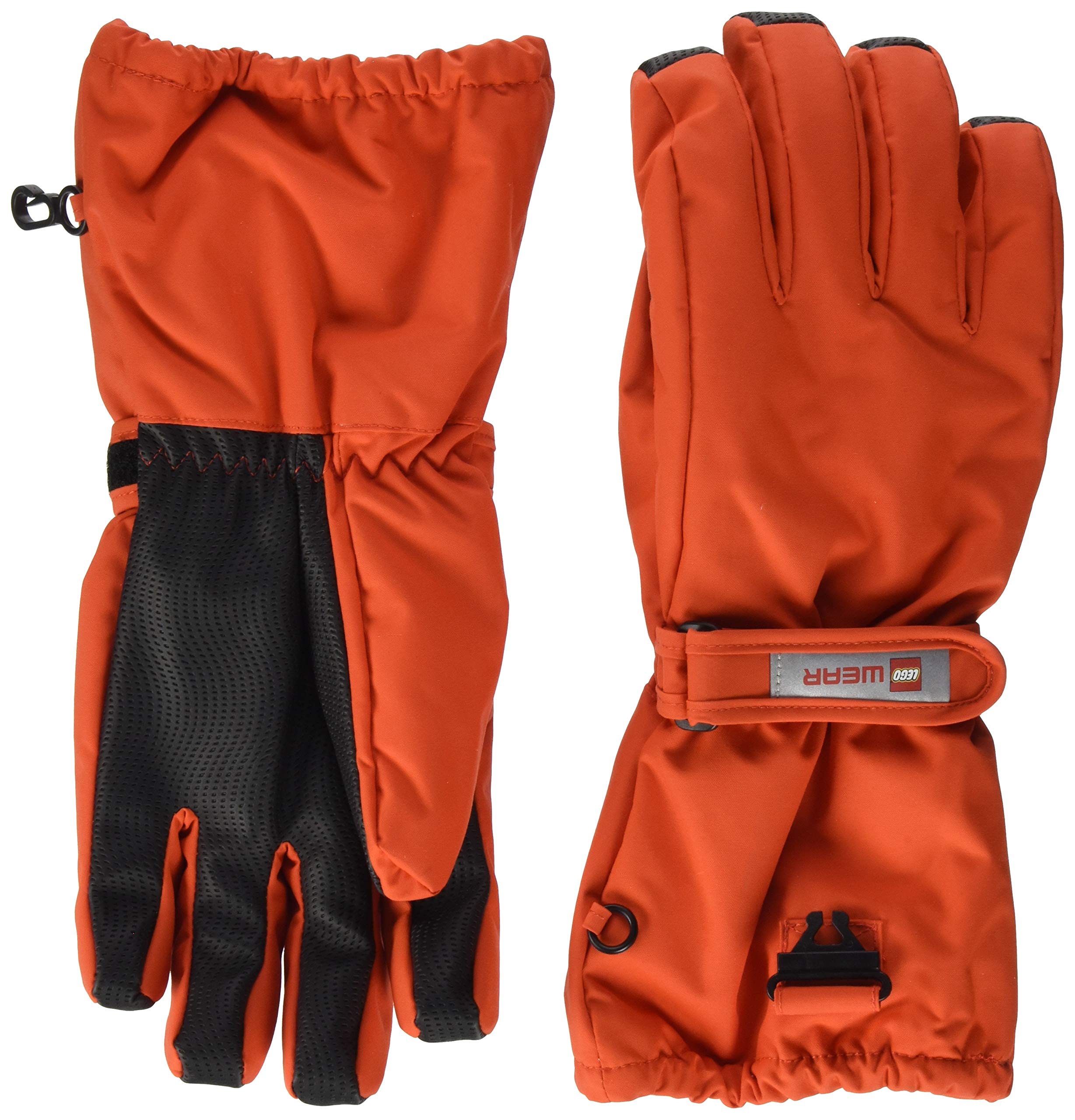 LEGO Kids Snow Gloves with Anti-Slip Grip & Waterproof Membrane - Winter Gloves for Boys & Girls Ages 5-6 Years (Little Kids) - Perfect for Snow Play, Skiing & Outdoor Winter Activities