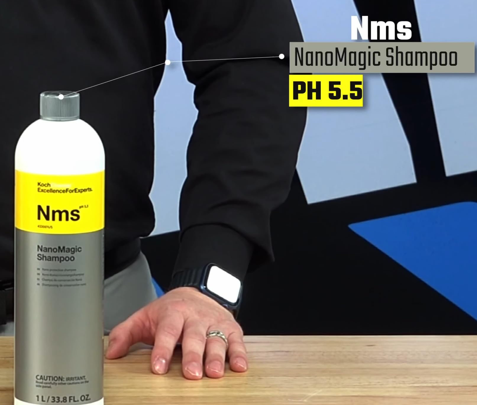 Koch-Chemie NanoMagic Car Shampoo - 5L Gloss Enhancing & Water Repellent Auto Wash with Built-In Sealant | Perfect for Detailing, Ceramic Coated & Luxury Vehicles