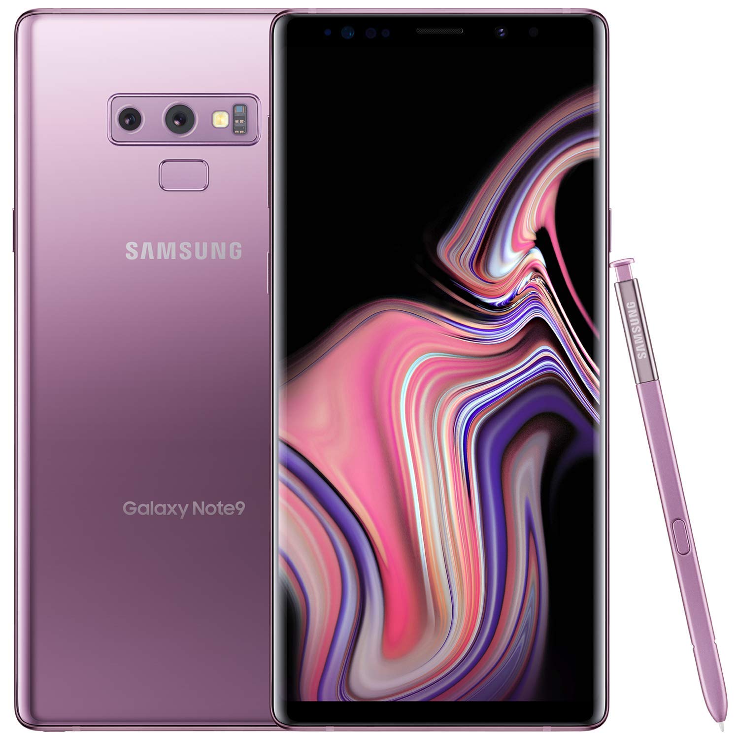 Refurbished Samsung Galaxy Note 9 Unlocked Smartphone - 128GB Lavender Purple | Premium Android Phone for Business, Gaming & Entertainment