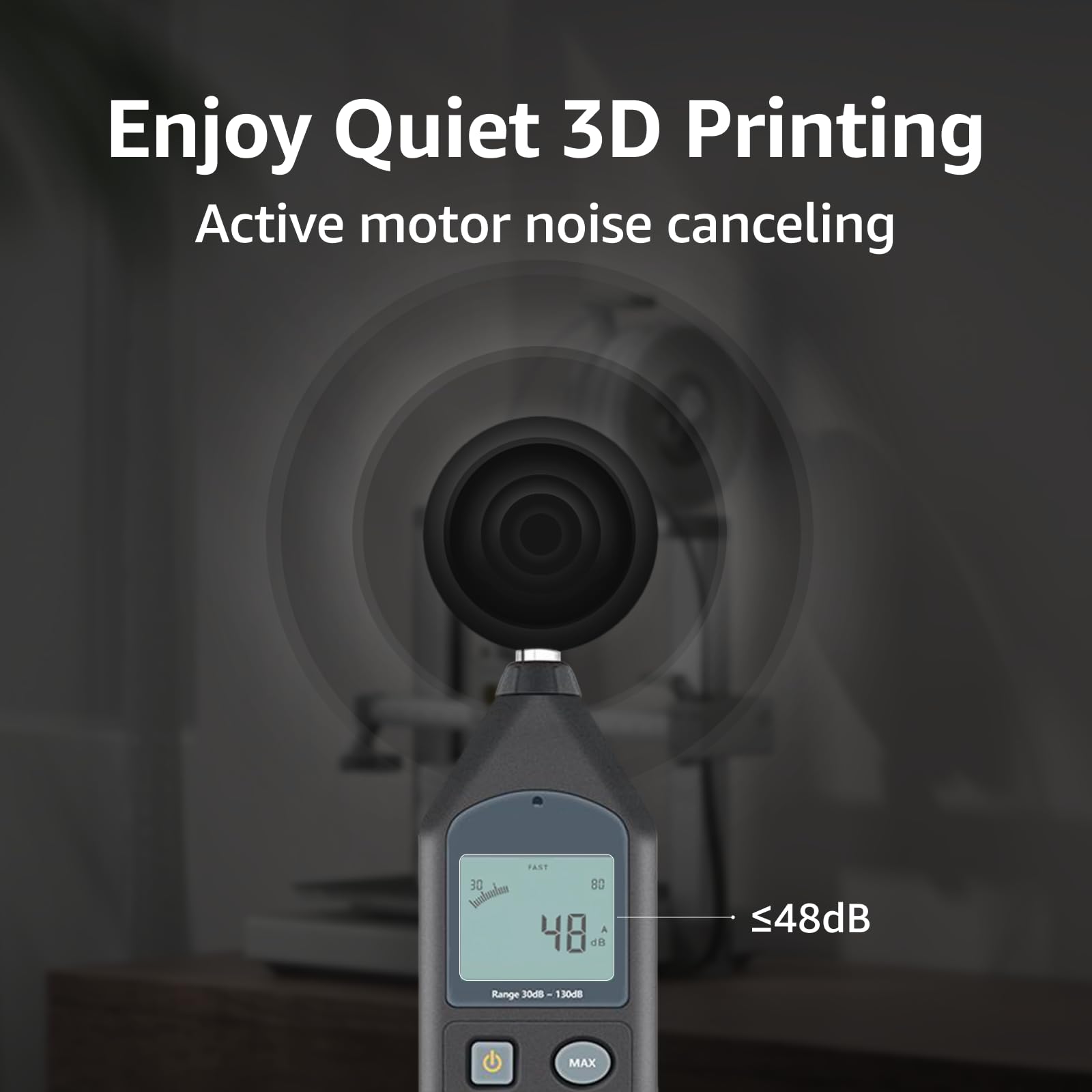 Bambu Lab A1 Mini 3D Printer - Multi-Color Printing, Fast Setup in 20 Minutes, High Speed & Precision, Auto Calibration, Quiet FDM Printer (≤48 dB) - Perfect for Home, Office & Educational Use
