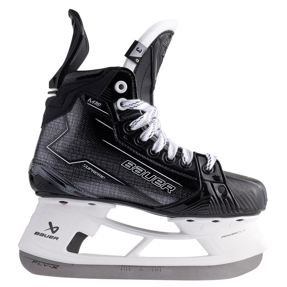 Bauer Supreme M50 Pro Junior Ice Hockey Skates - Youth Hockey Skates for Boys & Girls - Perfect for Ice Rink Practice & Competitive Games