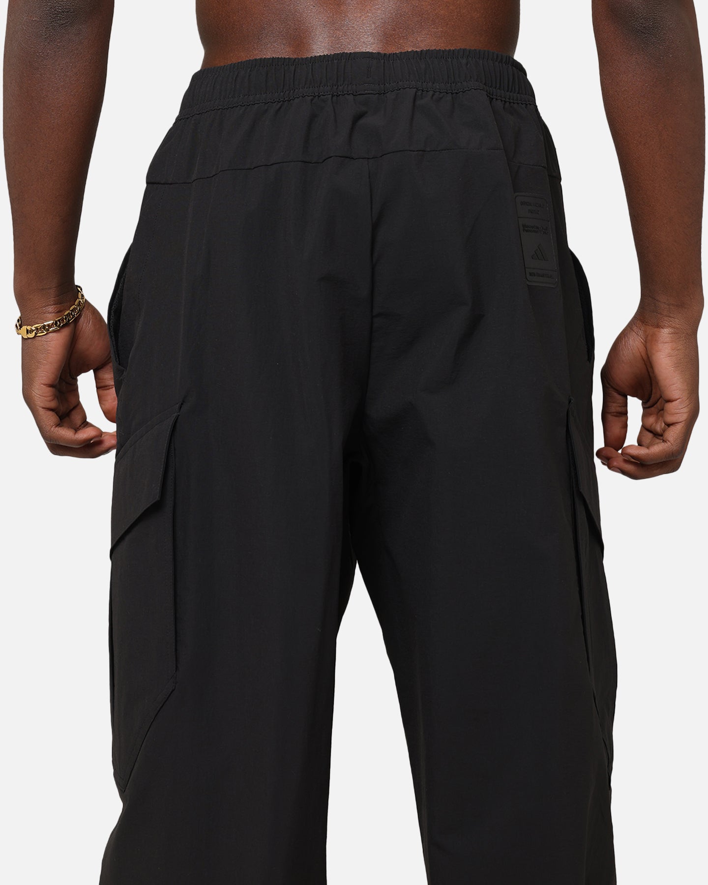 Adidas x Mercedes AMG Petronas Formula One F1 2025 Mechanics Joggers for Men - Black & White Athletic Pants for Running, Training & Casual Wear