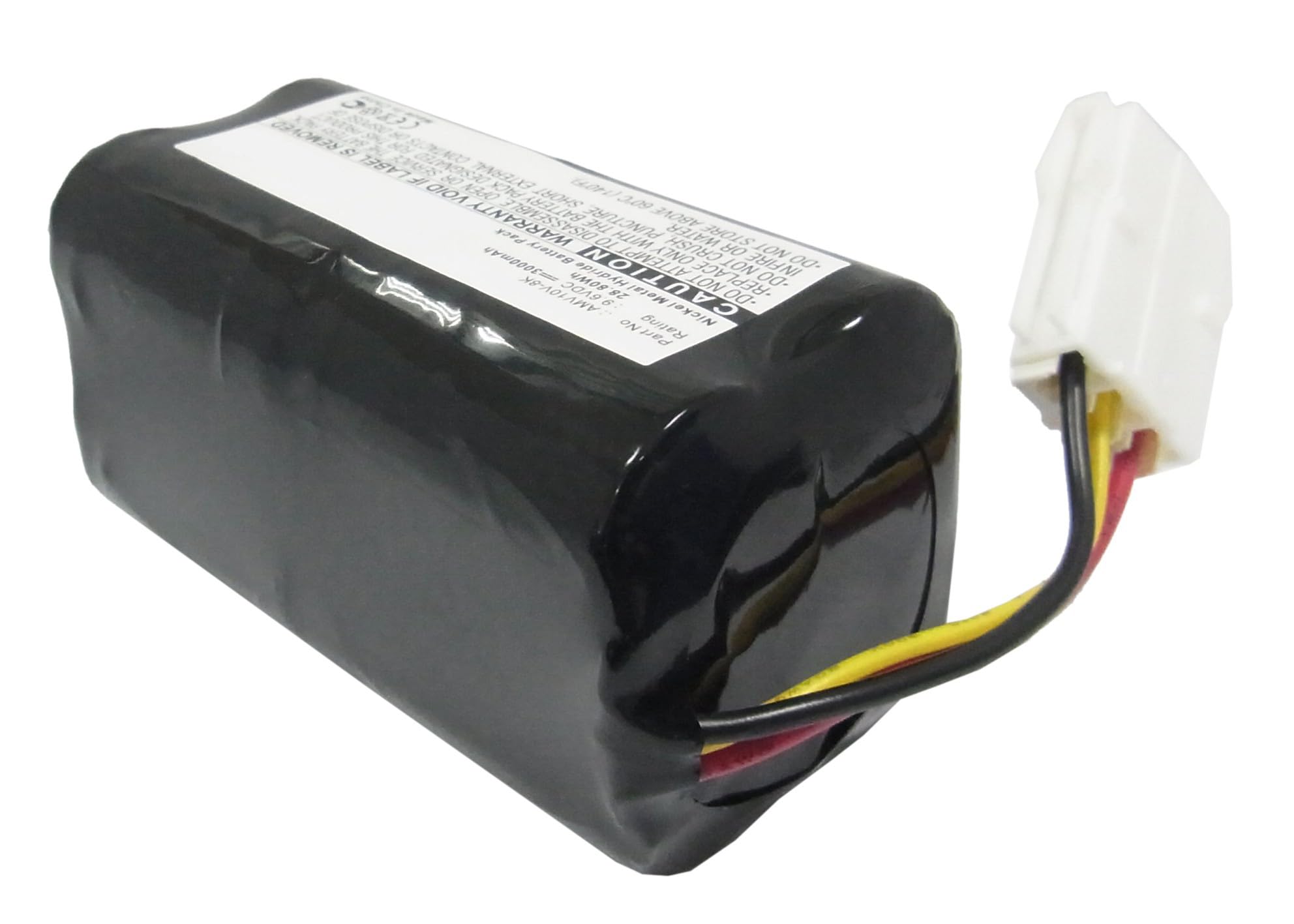 Synergy Digital Ni-MH 9.6V 3000mAh High Capacity Vacuum Cleaner Battery - Replacement for Panasonic MC-B20J & AMV10V-8K Models | Perfect for Home Cleaning, Car Detailing & Pet Hair Removal
