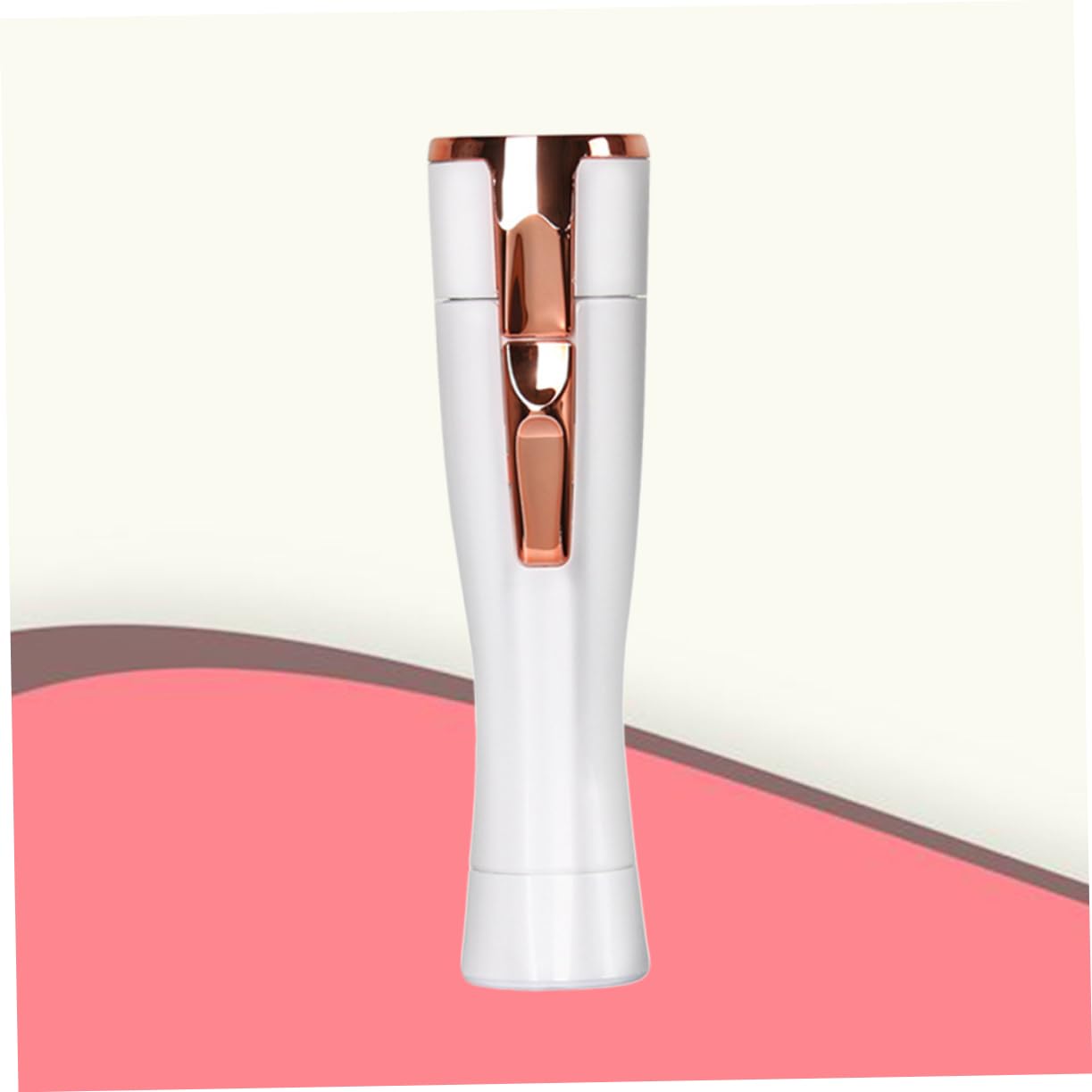 Electric Facial Epilator & Bikini Trimmer for Women - Rechargeable Dermaplane Razor, Ladies Shaver for Face & Body Hair Removal - Smooth Skin at Home or Travel - White