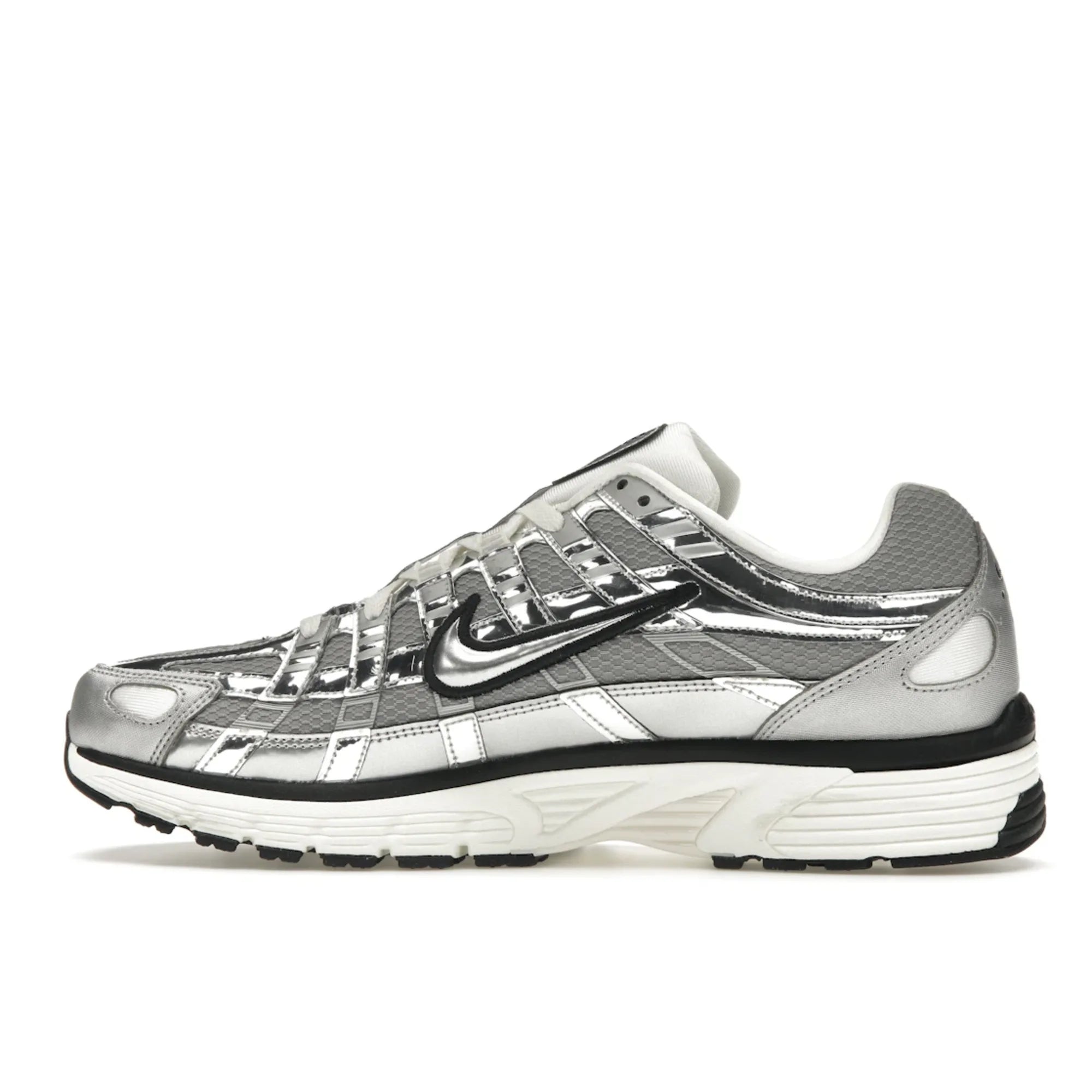Nike P 6000 Running Shoes - Metallic Silver - Lightweight Cushioned Sneakers for Men & Women - Perfect for Jogging, Gym Workouts & Everyday Wear