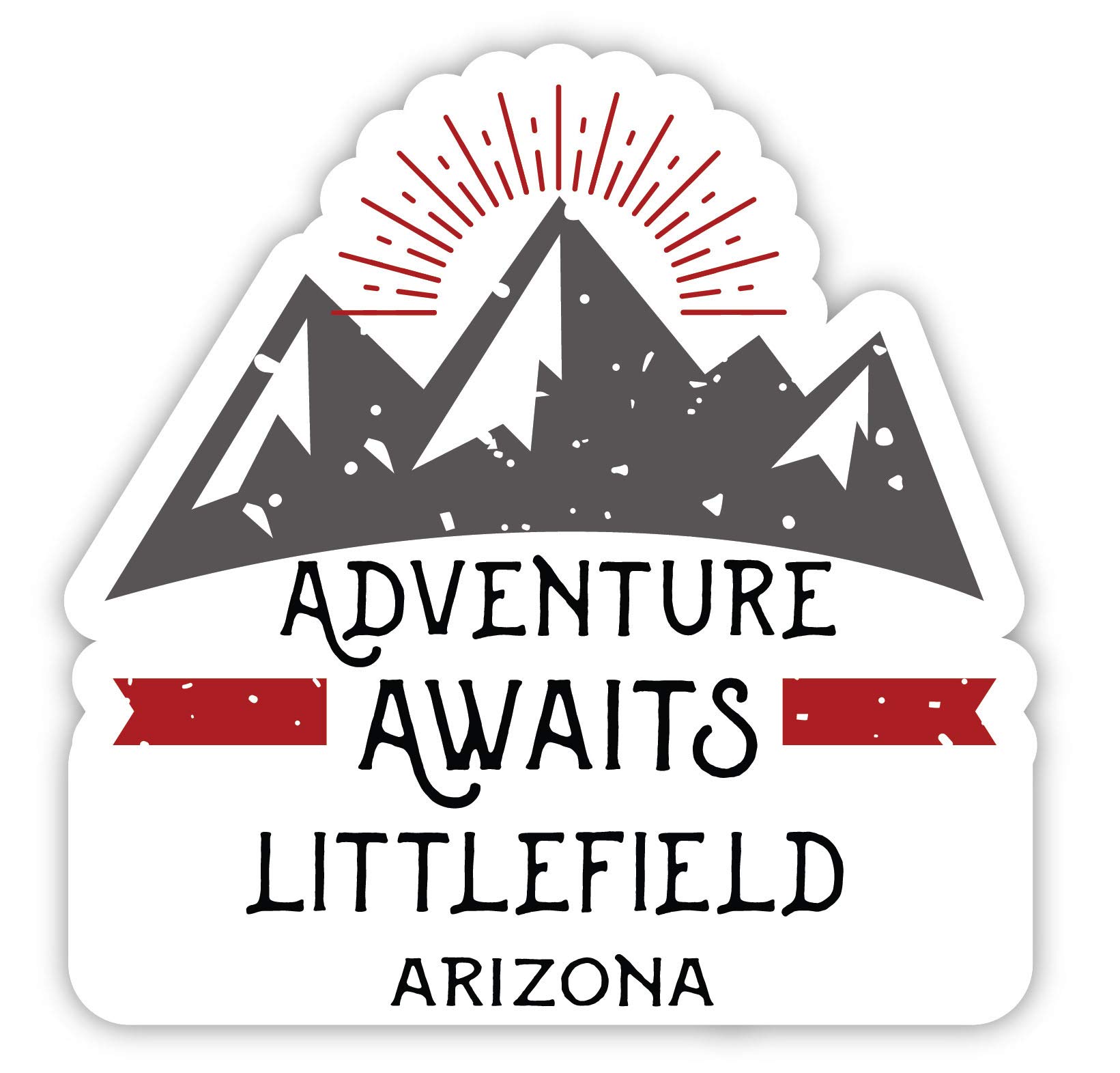 Littlefield Arizona 4-Inch Fridge Magnet - Adventure Awaits Souvenir - Perfect for Travel Memories & Home Decor