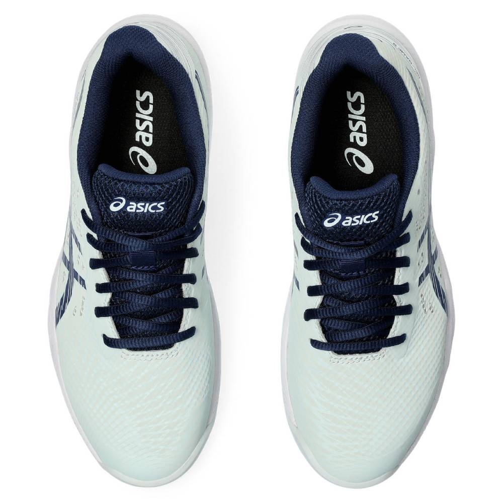 ASICS Gel Game 9 Women's Tennis Shoes - Lightweight & Supportive Court Shoes for Women in Pale Mint/Blue | Perfect for Tennis, Pickleball & Casual Wear