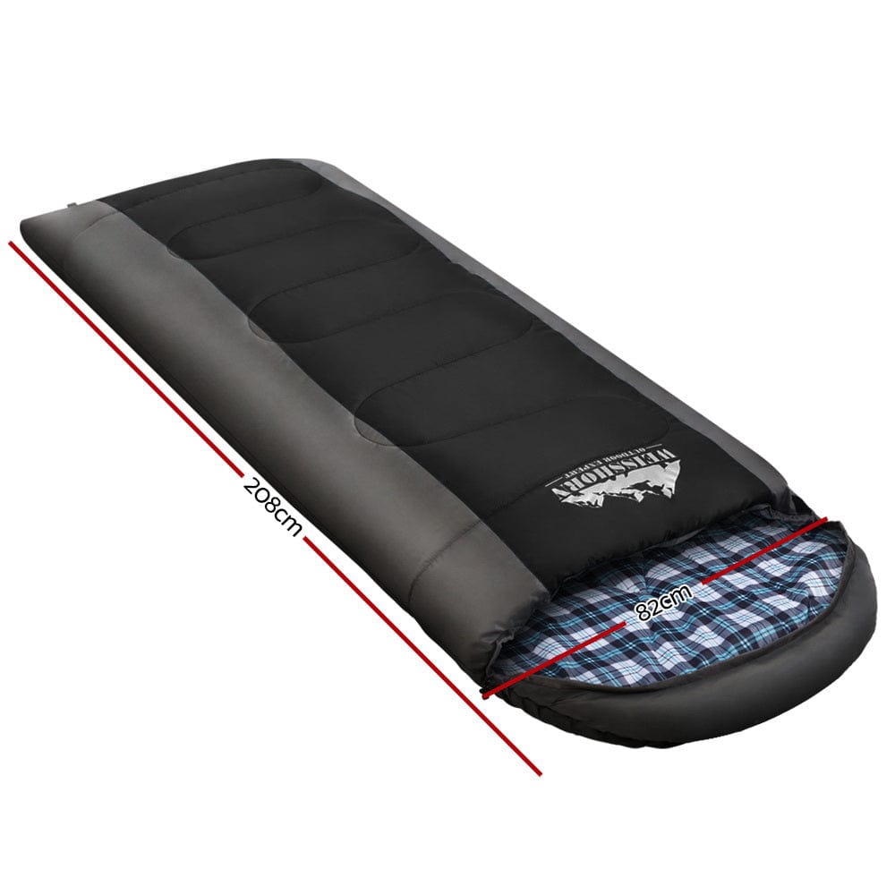 Weisshorn 0 Degree Winter Sleeping Bag for Camping & Hiking - Lightweight, Thermal Comfort, Waterproof - Perfect for Cold Weather Backpacking & Outdoor Adventures
