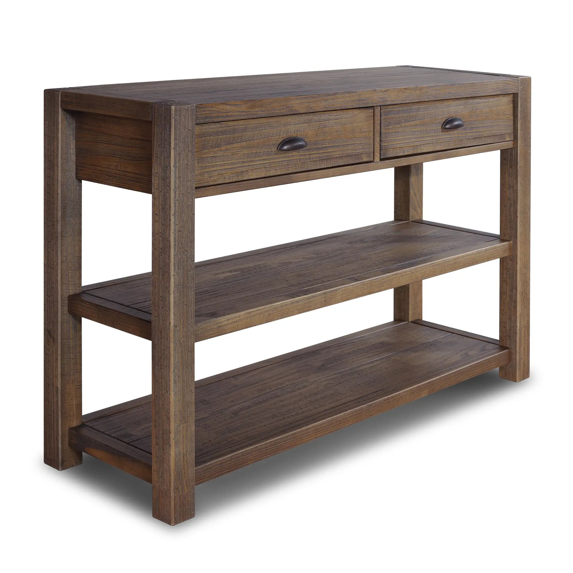 Montauk Console Table - Modern Entryway Sofa Table with Storage Shelf | Perfect for Hallway, Living Room & Bedroom Decor