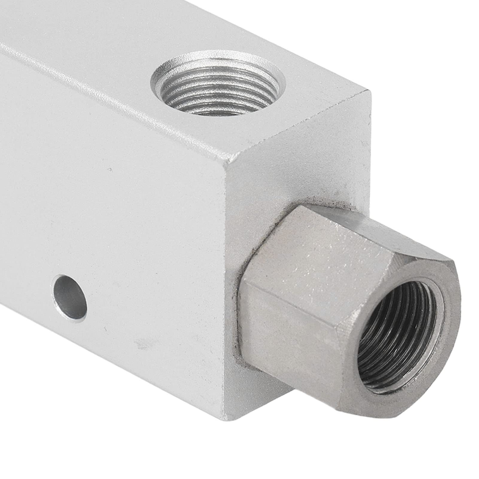 EV-20 Explosion-Proof Pneumatic Vacuum Generator - Hard Oxidation Machined Industrial Vacuum Ejector for Production Workshops | Ideal for CNC Machining, Automation Systems & Manufacturing Processes