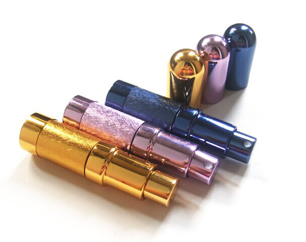 5ML Portable Refillable Perfume Spray Bottles - 3 Pack Travel Empty Tubes (Random Colors) | Perfect for Travel, Gym, Purse & On-The-Go Fragrance Refills