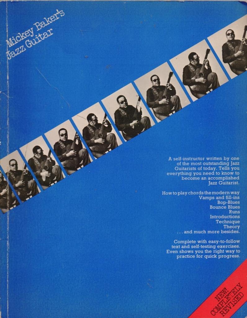 Mickey Baker's Complete Jazz Guitar Method Book - Learn Jazz Guitar Techniques & Chords for Beginners to Advanced Players | Perfect for Jazz Guitar Lessons, Practice & Performance