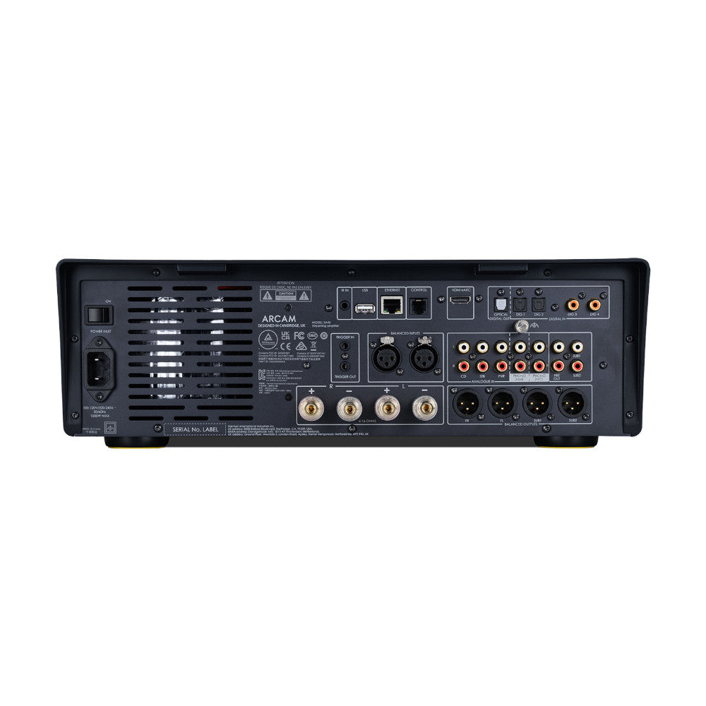 Arcam SA45 High-Fidelity Streaming Integrated Amplifier - Premium Audio for Home Theater & Music Listening