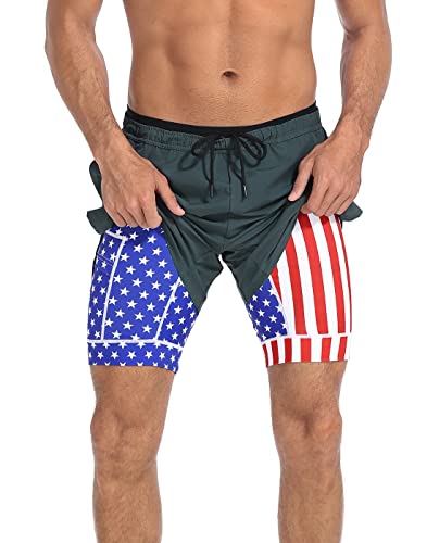 Charcoal / Stars and Stripes