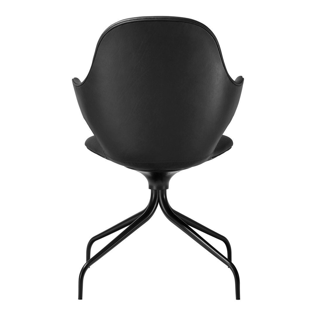 Hayon Catch Chair JH2 with Swivel Base by &Tradition - Modern Lounge Chair for Living Room, Office, or Reading Nook