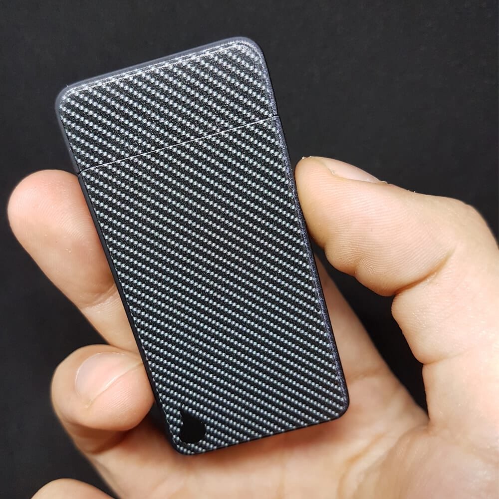Flame X USB Rechargeable Windproof Arc Lighter - Carbon Fiber for Camping & Outdoor