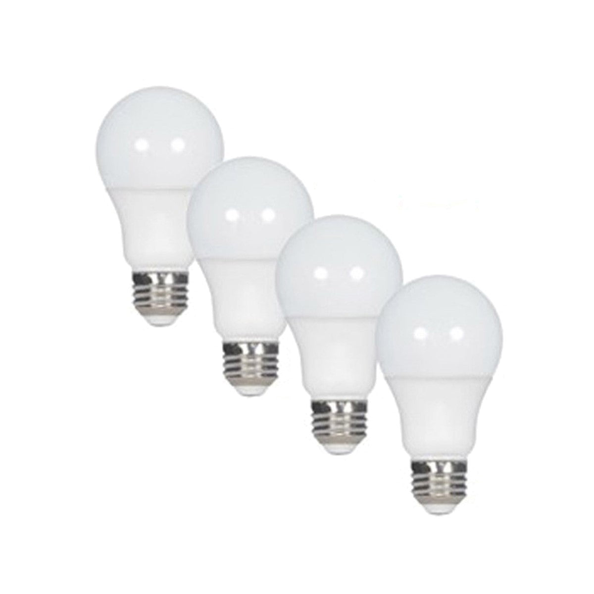4-Pack A19 LED Light Bulbs 100W Equivalent, 16W 1490 Lumens 4000K Daylight White, E26 Medium Base Frosted Bulb for Home, Office, Bedroom, Living Room Lighting