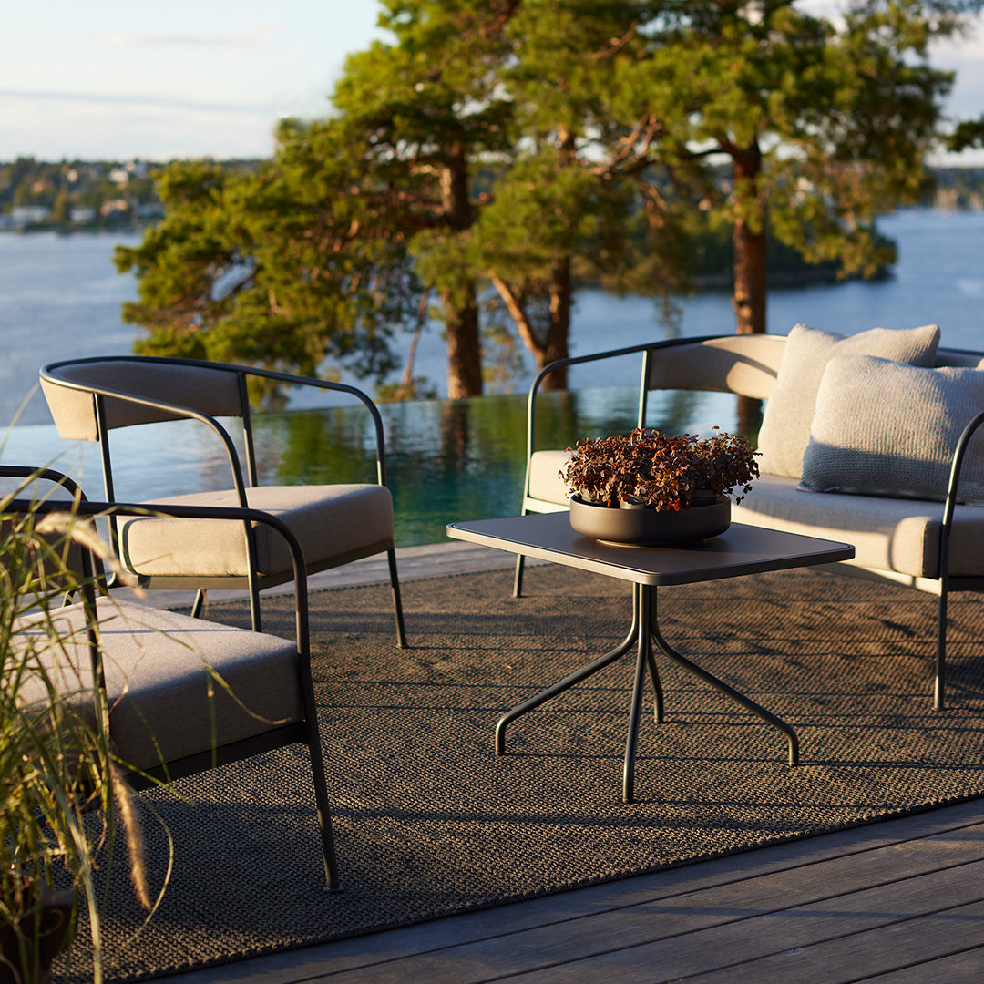Arholma Lounge Table - Modern Coffee Table for Living Room, Office & Outdoor Use - Stylish & Durable Side Table for Home Decor