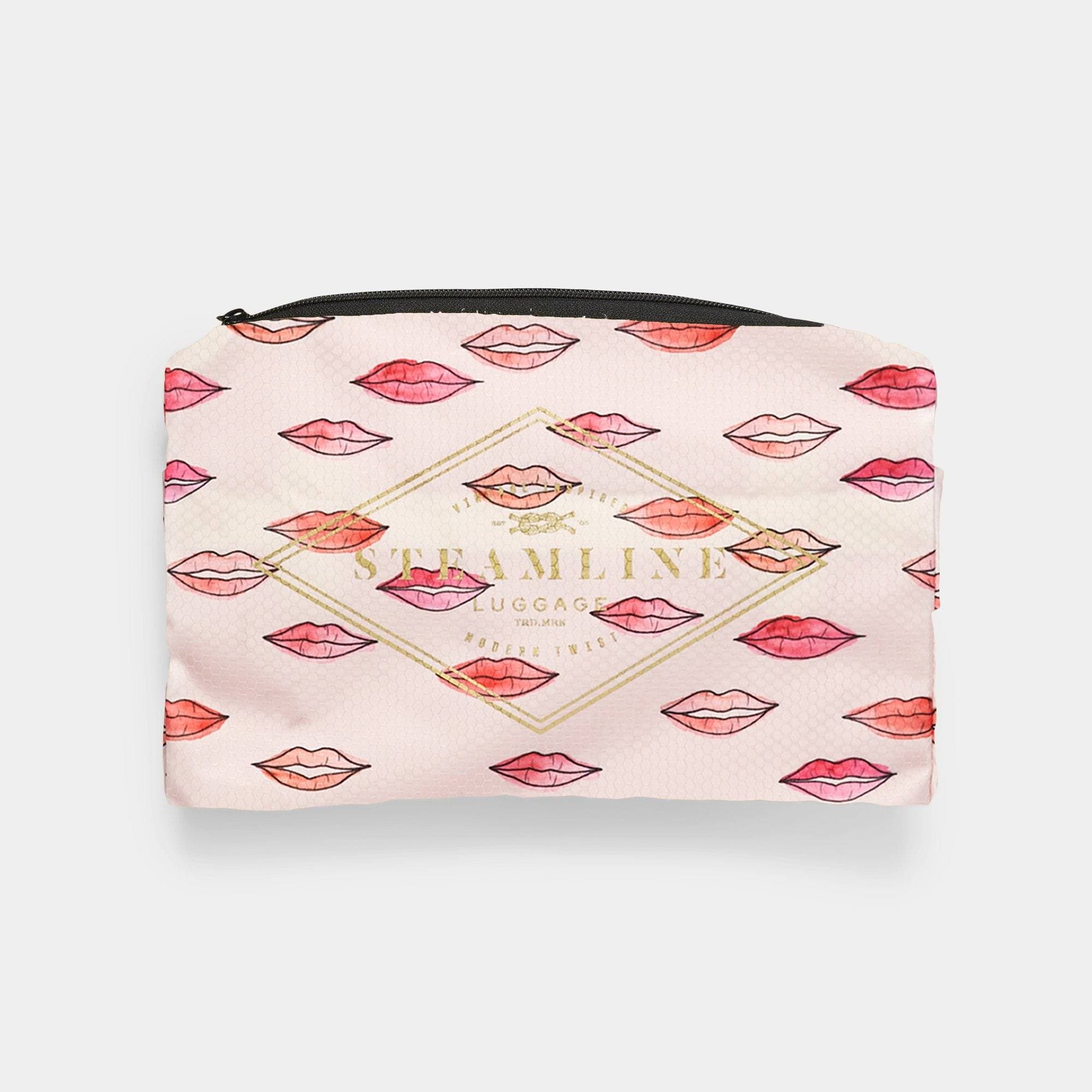 Lip Print Protective Cover for Luggage Spinner - Durable & Stylish Travel Accessory for Suitcases, Carry-Ons & Backpacks | Perfect for Airports, Hotels & Business Trips