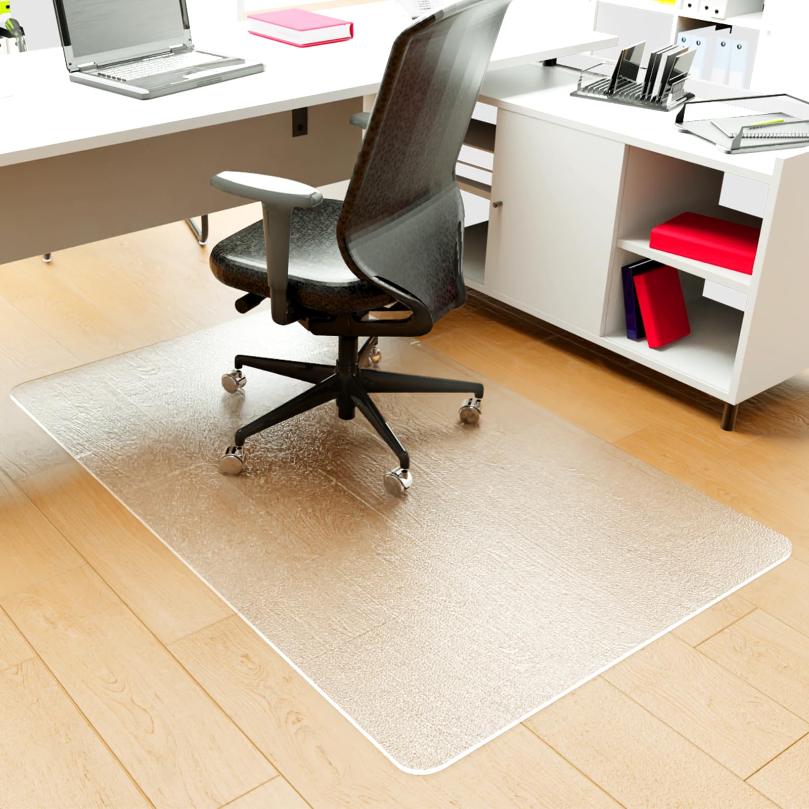 Heavy Duty Office Chair Mat for Hardwood Floors & Low Pile Carpets - 30
