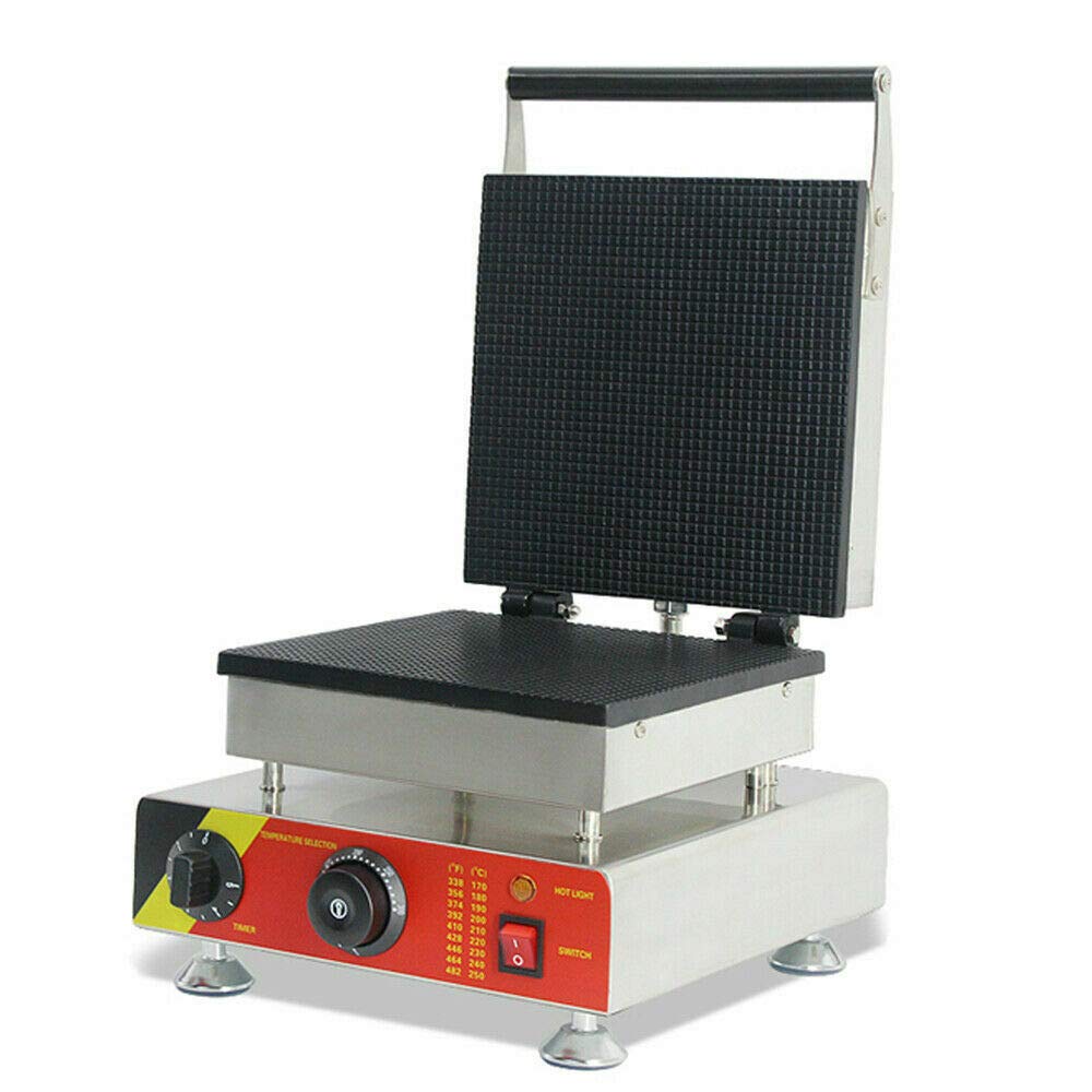 Commercial Electric Pancake Maker & Waffle Machine - 1500W Non-Stick Breakfast Maker for Pancakes, Waffles, Muffins - Easy to Clean, Perfect for Restaurants, Cafes, and Home Breakfast Cooking