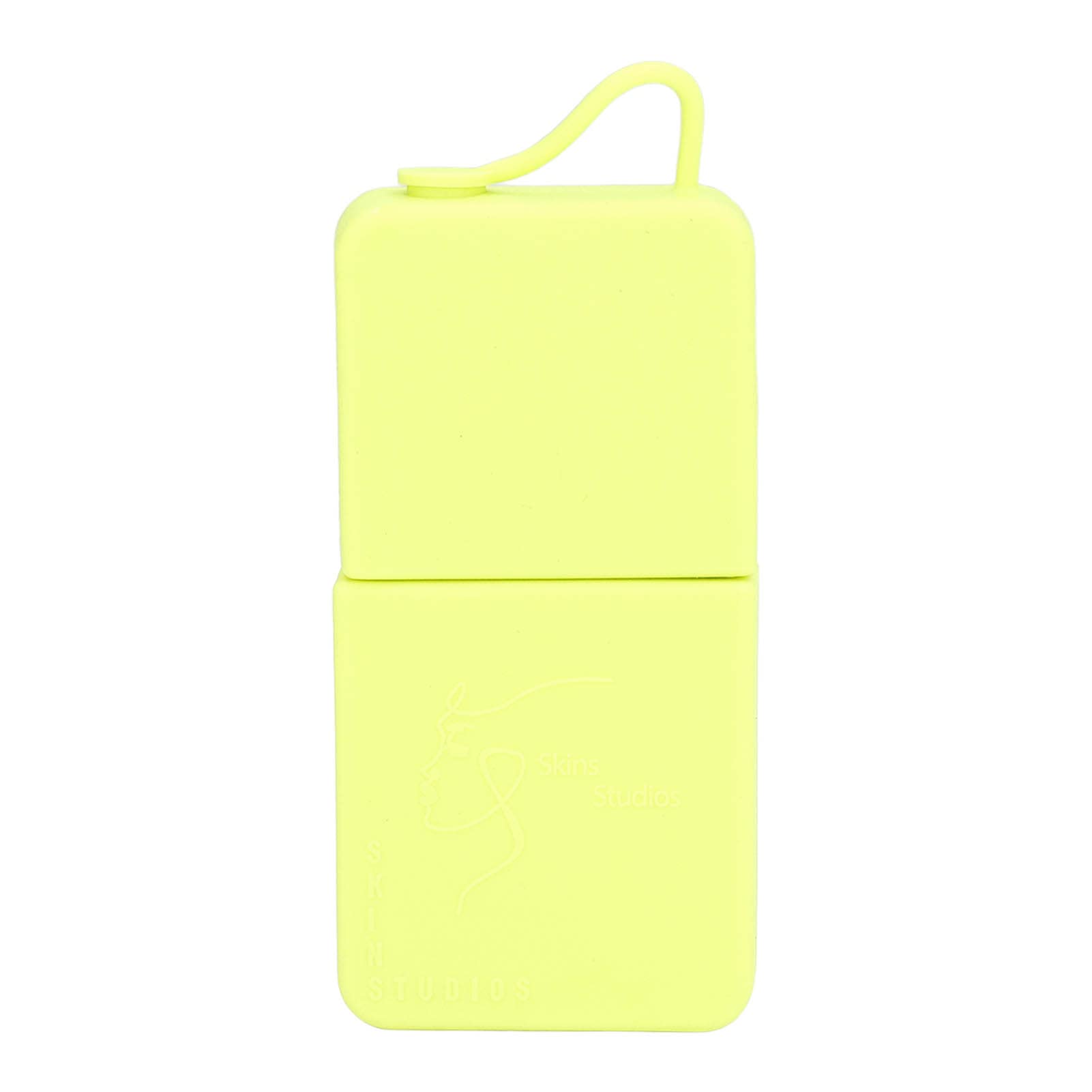 Ice Face Roller for Skin Care - Silicone Face Massage Ice Cube Roller & Eye Roller Mold - Beauty Tool for Puffiness & Wrinkles (Fluorescent Yellow) - Perfect for Morning Routine & Post-Workout Skin Refresh