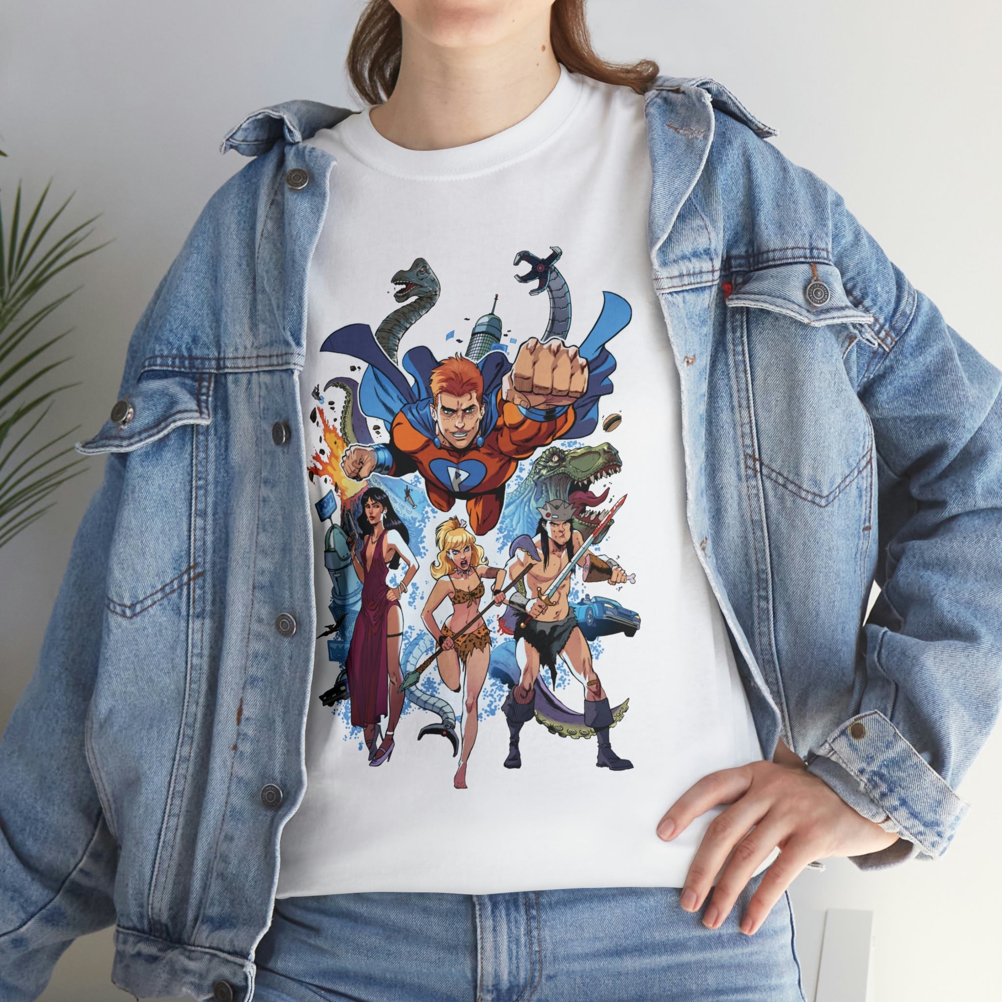 Unisex Heavy Cotton Archie Comics T-Shirt - Featuring Archie, Betty, Veronica & Jughead | Best Graphic Tee for Fans, Gifts & Casual Wear