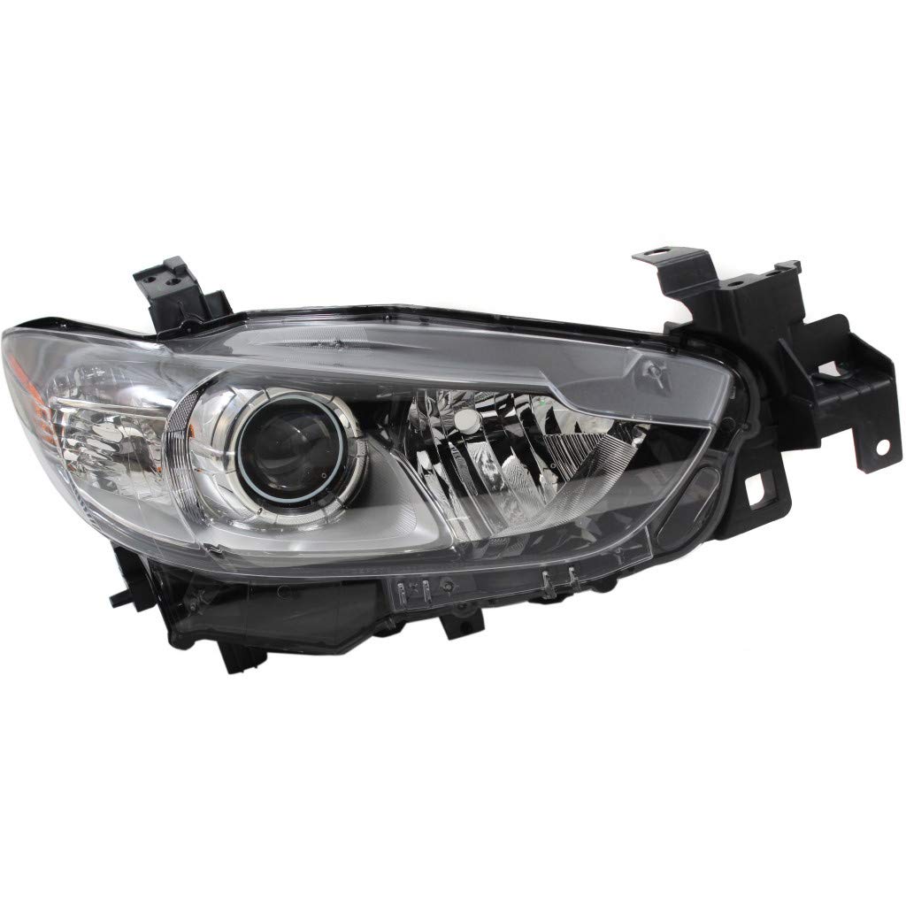 CAPA Certified Mazda 6 Headlight Assembly - Driver Side (2014-2017) | Compatible with MA2518160 & GMP2-51-0L0 | Perfect for Night Driving & Replacement