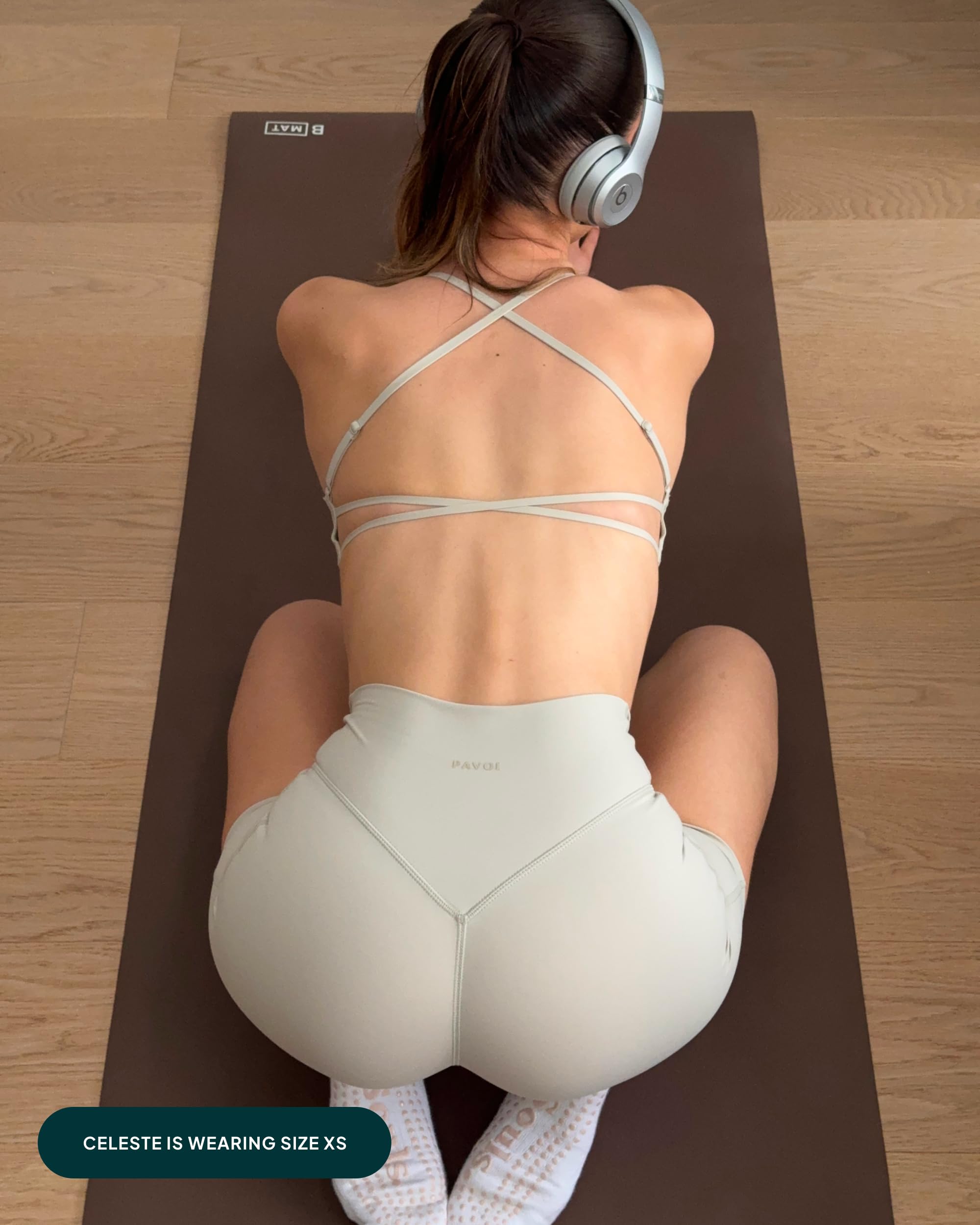 Open Back Strappy Yoga Bras for Women - Low Support Criss-Cross Sports Bra with Removable Pads - FlexFlow - Perfect for Yoga, Gym Workouts & Dance Classes