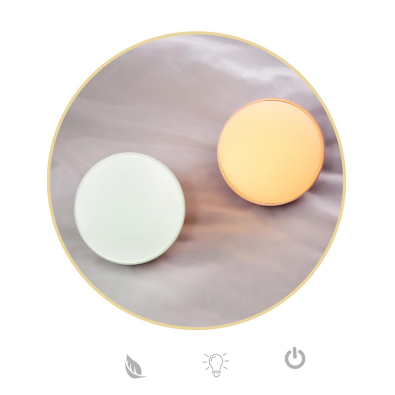 Artibetter Night Stand Lamp - Modern Bedside Table Lamp with Soft Glow, Dimmable Night Light for Bedroom, Nursery, Living Room | Perfect for Reading, Relaxing & Baby Room Decor