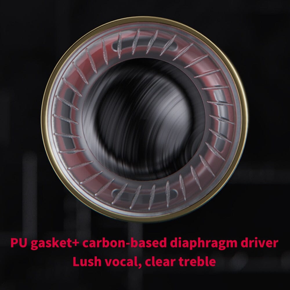 FiiO FF5 HiFi Earbuds - 14.2mm Carbon-Based Dynamic Driver, Aluminum Shell with Detachable MMCX Cable (3.5mm/4.4mm) for Audiophiles - Perfect for Music Listening, Gaming & Travel