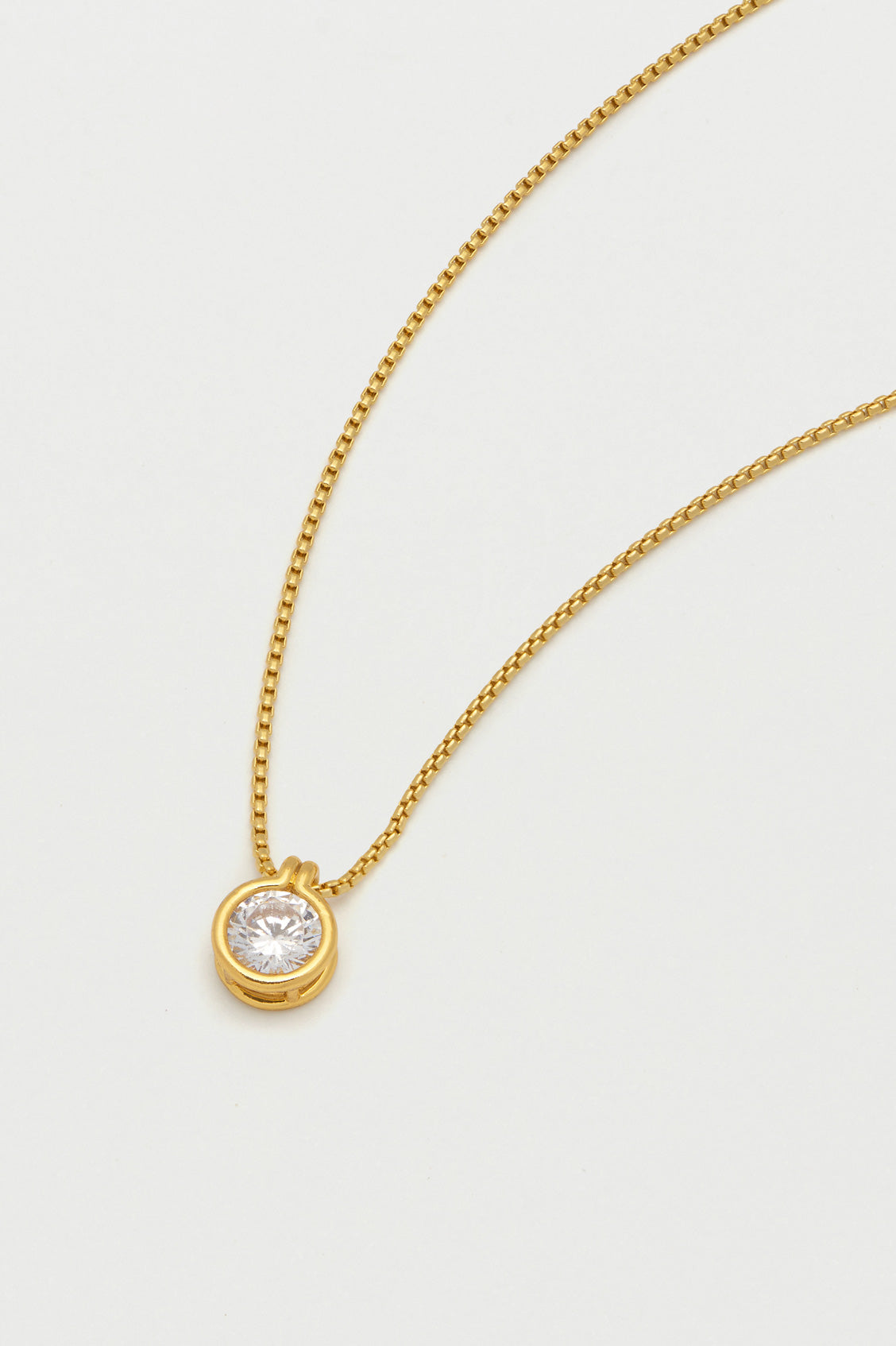 CZ Cubic Zirconia Pendant Necklace for Women - Elegant & Sparkling Jewelry Gift for Birthday, Anniversary, Valentine's Day