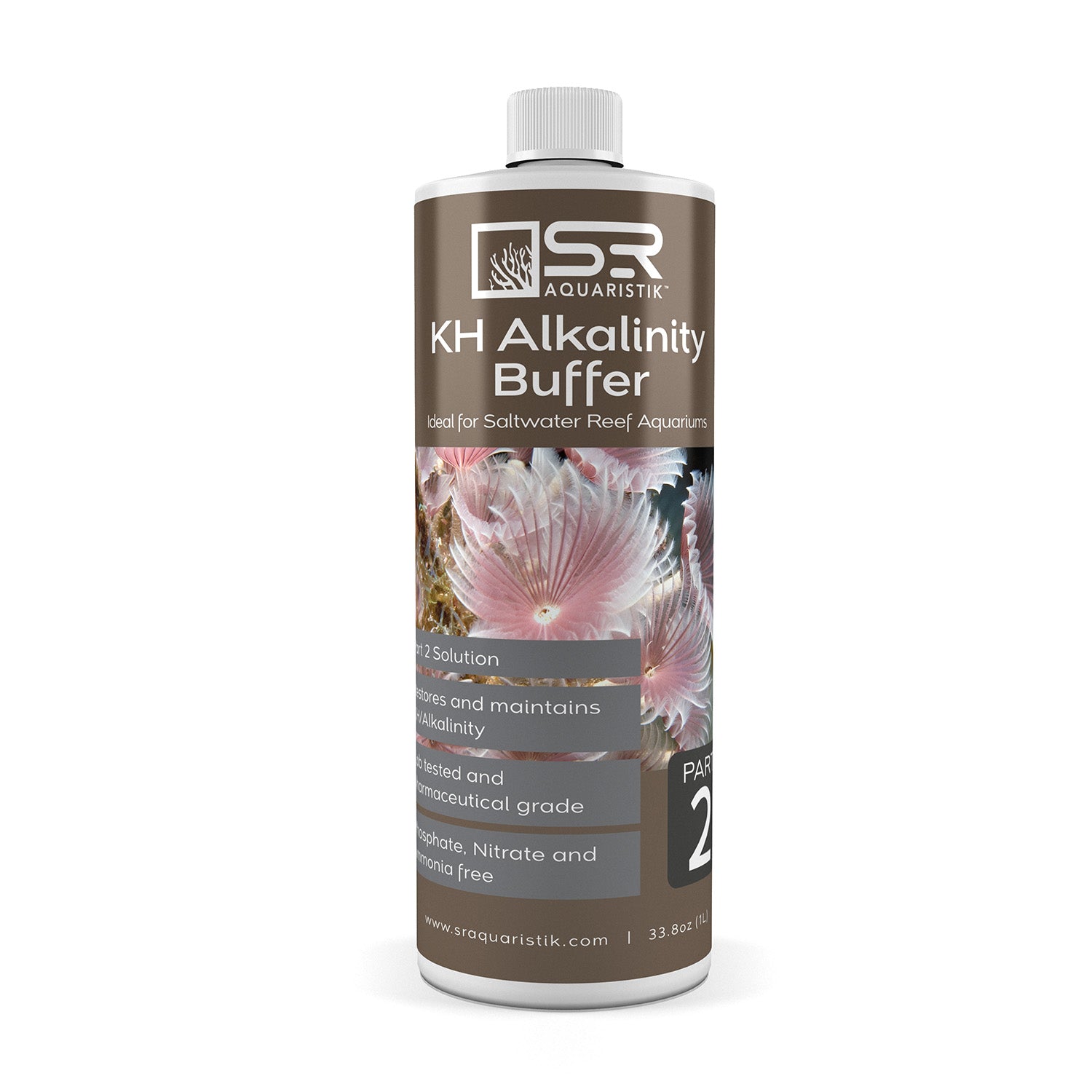 KH Alkalinity Liquid Buffer Supplement for Aquariums - Stabilize pH Levels in Fish Tanks & Reef Aquariums - Ideal for Freshwater & Saltwater Aquatic Environments