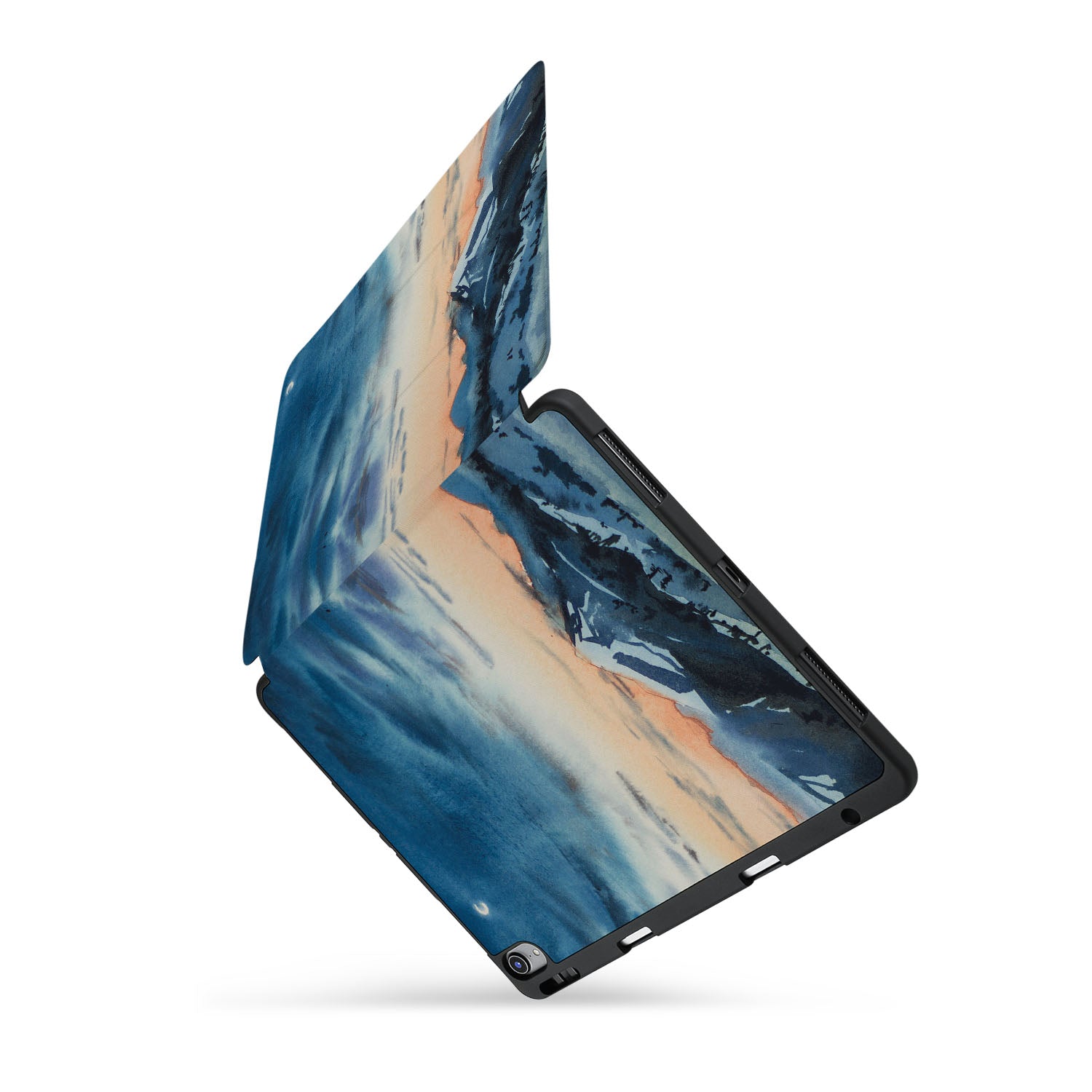 Premium iPad Trifold Case with Auto Sleep/Wake - Slim Protective Cover for iPad Pro/Air/Mini (Landscape & Portrait Mode) - Perfect for Work, Travel & Home Use