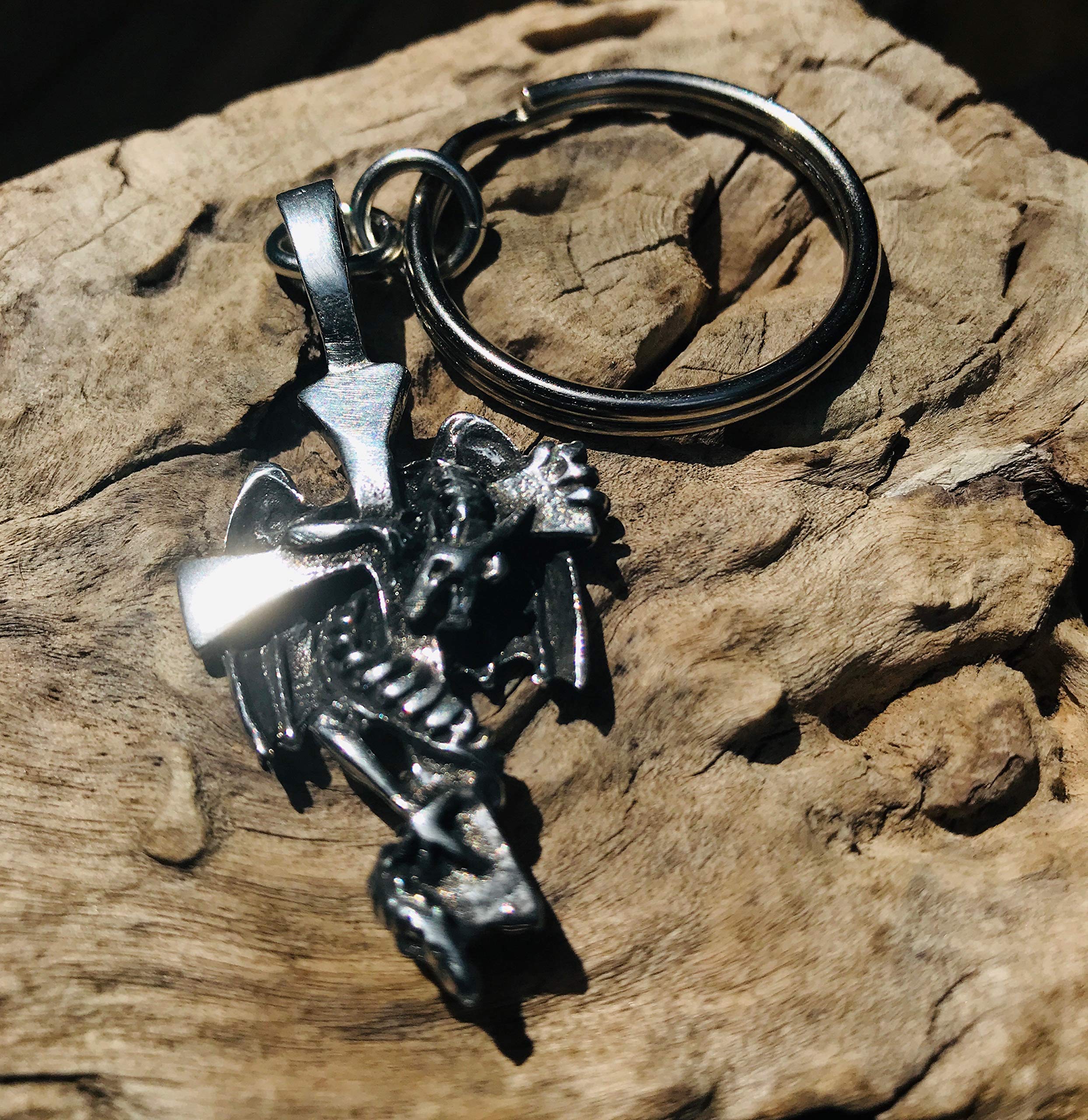 Dragon Cross Keychain - Trilogy Jewelry for Gifts & Fashion