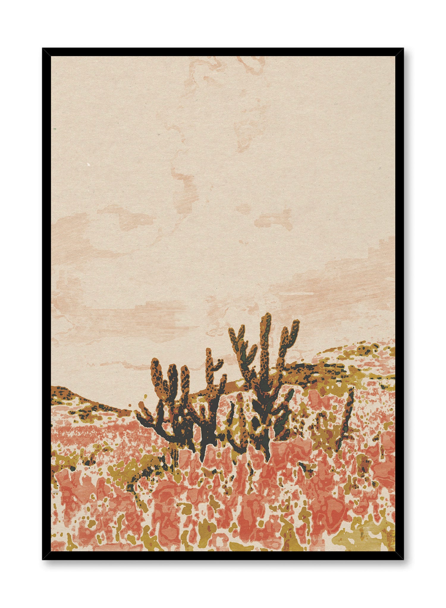 Poppy Field Poster - Vibrant Floral Wall Art Decor for Living Room, Bedroom & Office - Perfect for Home & Office Decoration