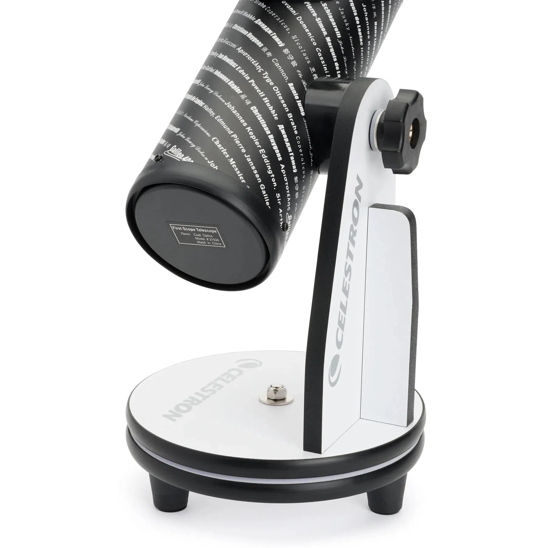 Celestron Firstscope 76mm Compact Tabletop Telescope for Beginners - Portable Astronomical Telescope for Kids & Adults, Perfect for Stargazing, Moon Observation & Backyard Astronomy