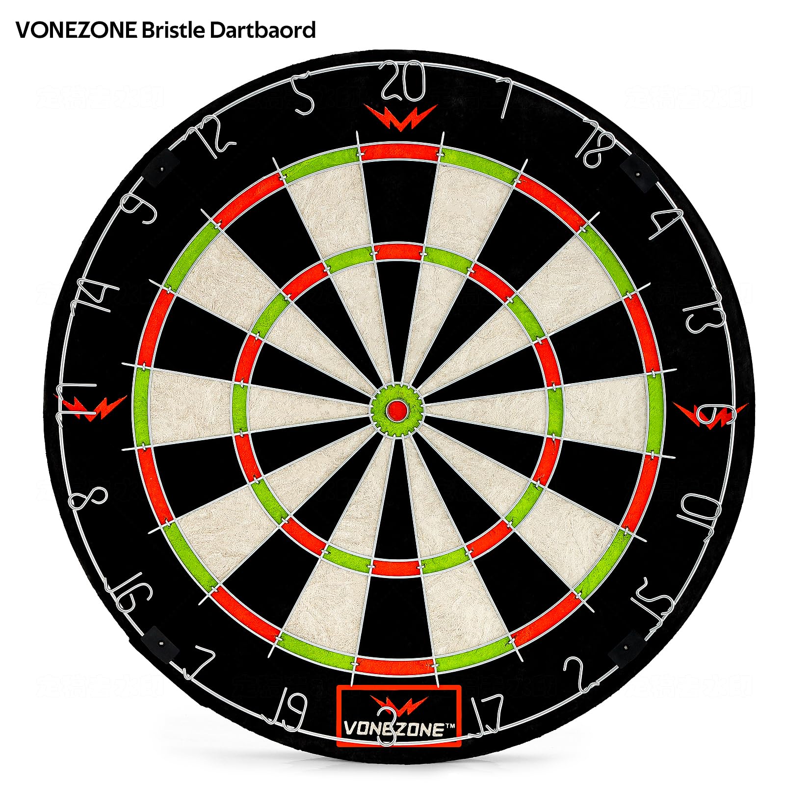 Premium Dartboard Cabinet Set with Hemp Bristle Board & Chalk Scoreboard - Easy Assembly, Includes 6 Darts - Perfect for Home Game Rooms, Bars & Man Caves - Great Gift for Dart Enthusiasts