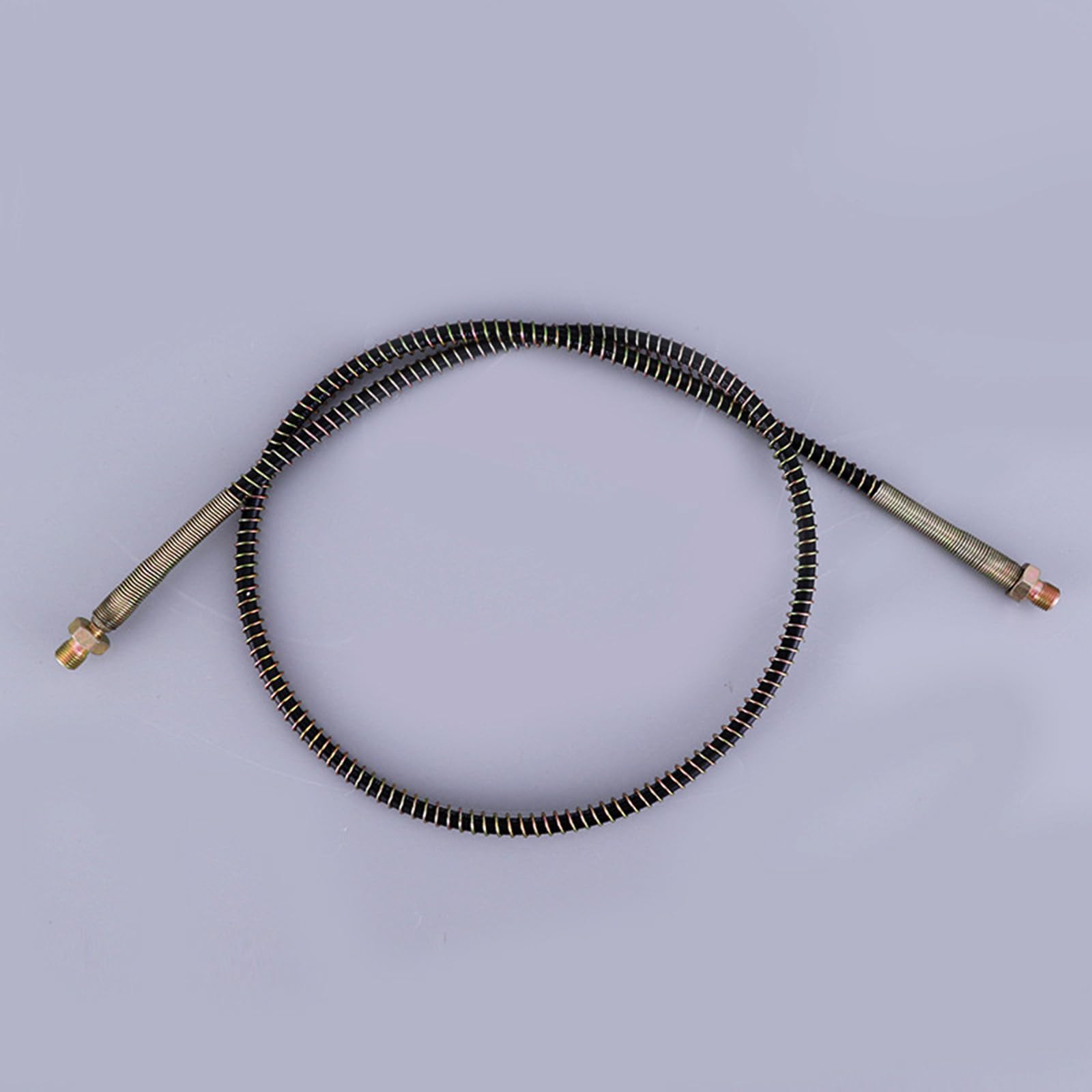WEISUYUUS 1m High Pressure Pump 63MPA with Spring Hose & M10 Thread - Replacement Part for Pressure Washer Hose Adapter - Perfect for Car Washing, Home Cleaning, and Industrial Use