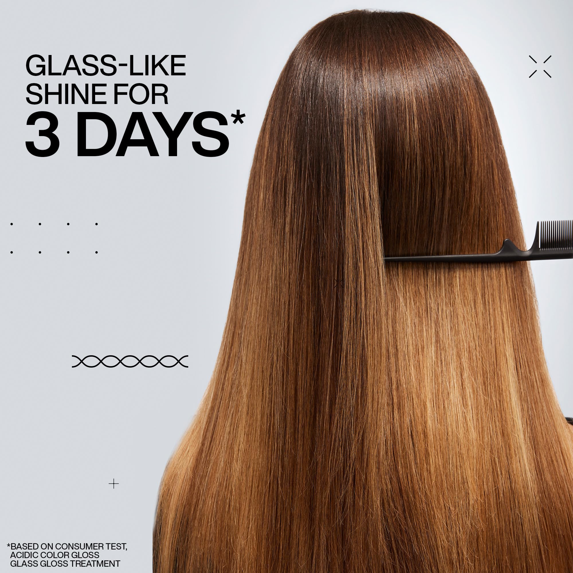 Redken Acidic Color Gloss Shampoo, Conditioner & Heat Protectant Set - Citric Acid & Apricot Oil for Vibrant Color-Treated Hair | Extends Shine, Prevents Fading & Heat Damage | Perfect for Salon-Quality Hair Care at Home