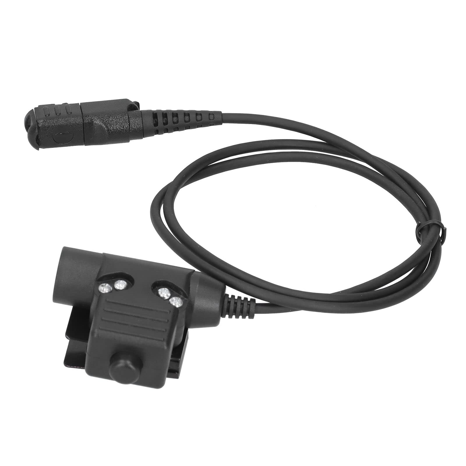 MOOKEENONE Tactical Radio Headset U94 PTT Headset Adapter Cable for Motorola P6600 6620 - Military Communication, Outdoor Adventure & Emergency Preparedness Gear