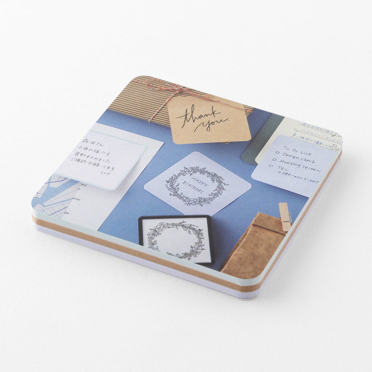Midori Sticky Notes - Colorful Memo Pads for Office, School & Home Organization - Perfect for Reminders, Planning & Creative Projects