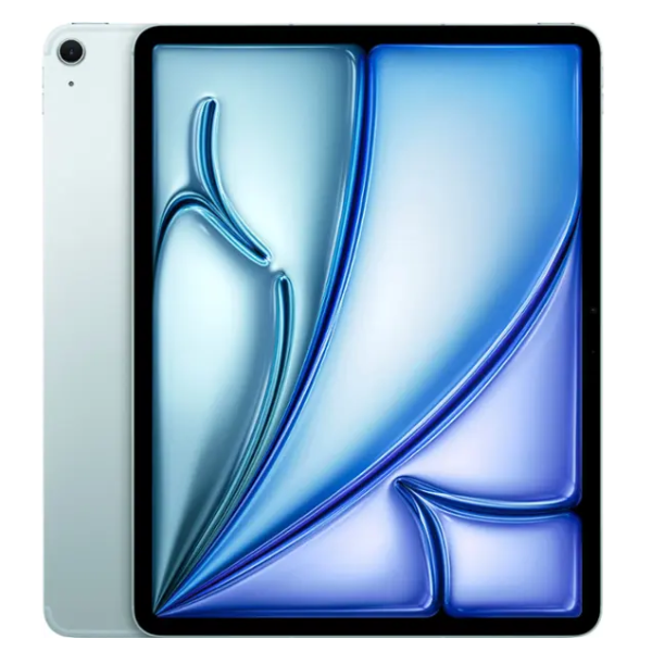 Apple iPad Air 6th Gen (M2 Chip, 13-inch) 256GB - Blue (WiFi + Cellular) - Perfect for Work, Study & Entertainment on the Go