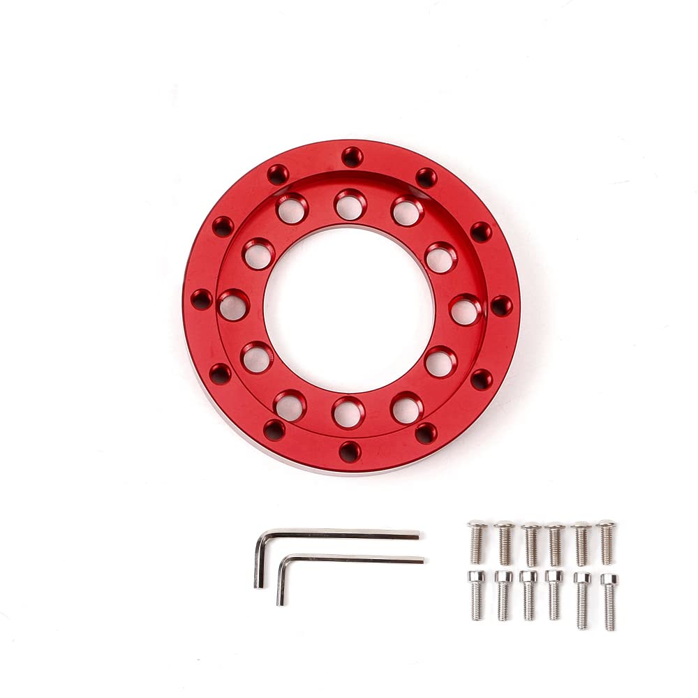 70MM Aluminum Steering Wheel Adapter Plate for Logitech G25 G27 - High Performance Racing Wheel Adapter for Sim Racing & Gaming - Perfect for PC, PS4, PS5 Gaming Setups