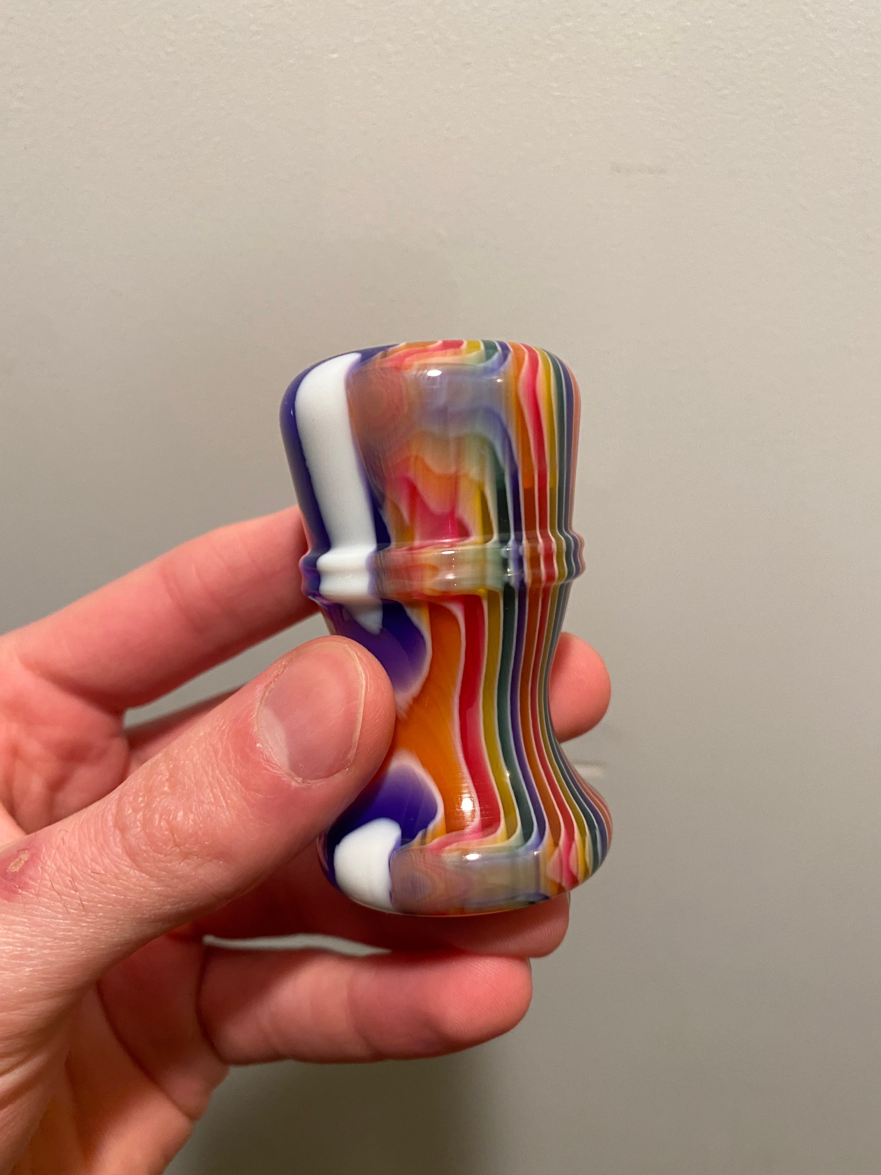 Handcrafted Candy Stripe Shaving Brush Handle - Fits 24mm & 26mm Knots - Premium Factory Second - Perfect for Wet Shaving & Grooming Gifts