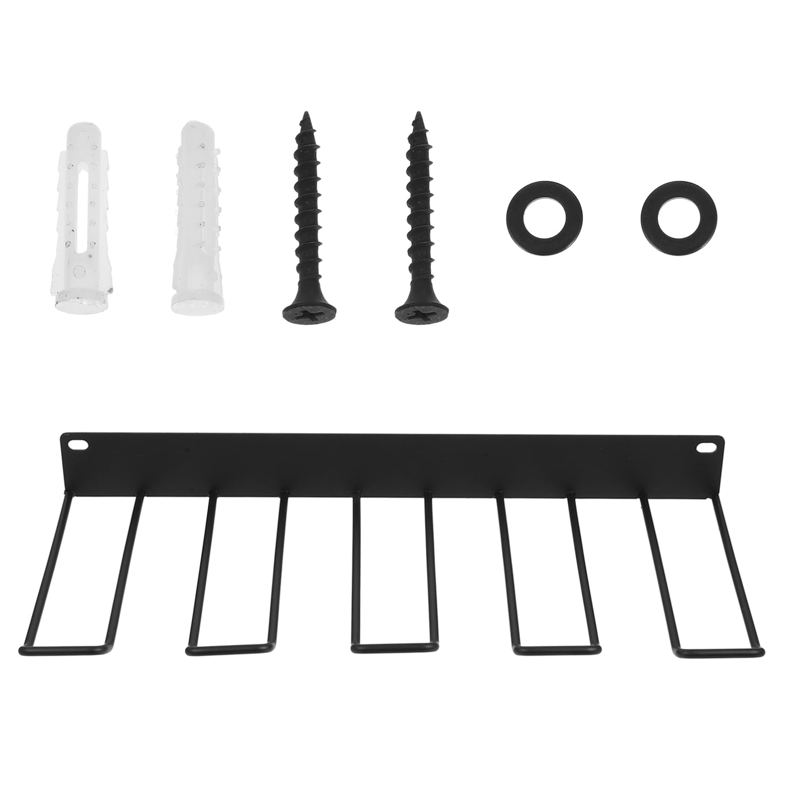 VOSAREA Heavy Duty Wall Mount Tool Organizer - Modern Power Tool Storage Rack for Garage & Workshop - Perfect for DIY Projects, Home Improvement & Professional Workspaces
