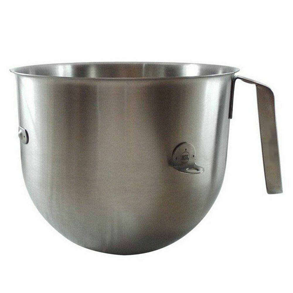 AP6022460, PS7320802, W10508588 Replacement 8QT NSF Stainless Steel Bowl for Stand Mixer – Perfect for Baking, Mixing Dough & Whipping Cream