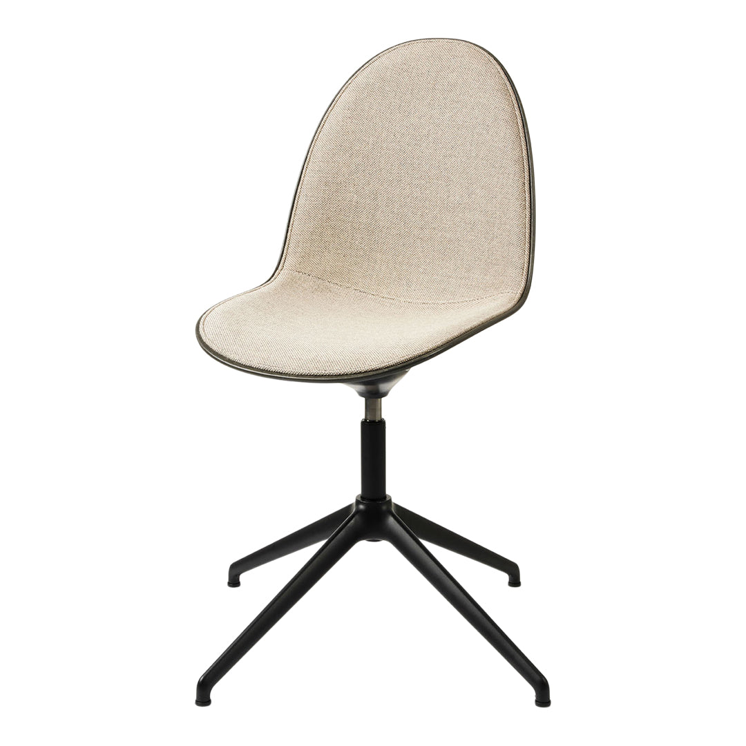 Eternity Swivel Chair - 360 Degree Rotating Upholstered Office Chair with Lumbar Support for Home & Workspace - Comfortable Ergonomic Desk Chair for Computer Work, Gaming, and Study
