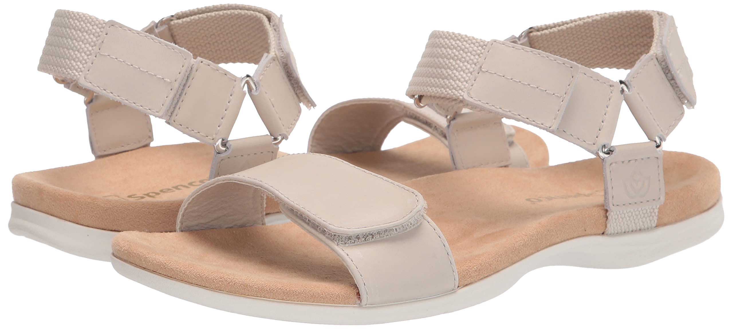 **Spencos Women's Comfort Arch Support Sandals - Orthopedic Walking Shoes for Flat Feet & Plantar Fasciitis - Perfect for Beach, Travel & Everyday Wear**