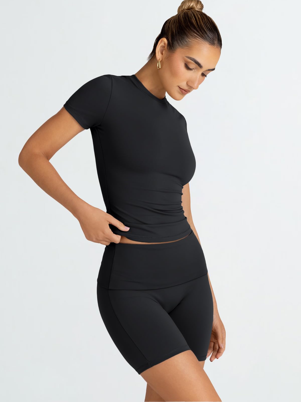 Trendy Queen Women's 2-Piece Workout Sets - Matching Shorts & Top Lounge Sets for Summer, Gym, Yoga & Casual Outfits | Perfect for Workouts, Running, Travel & Everyday Wear